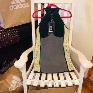 👑 🐝ADIDAS x IVY PARK❤️IN HAND❤️ KNIT LOGO DRESS